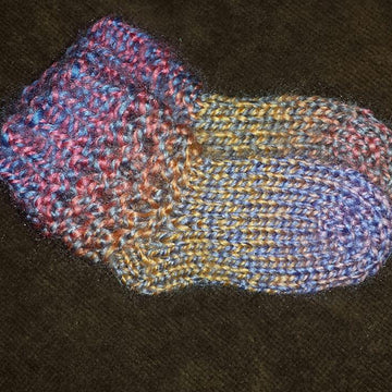 Garter Eyelet Baby Socks