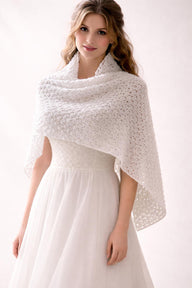 Gemma’s Magnolia Bridal Shawl