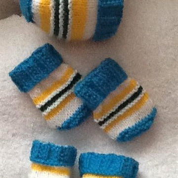 Cool Brights baby Hat set