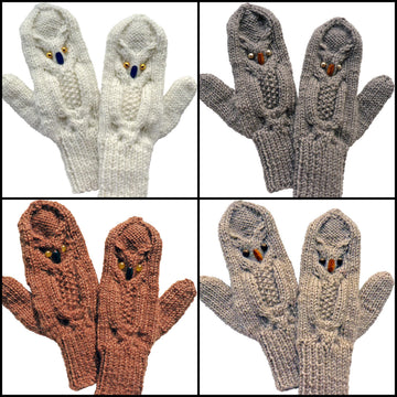Owl Mittens