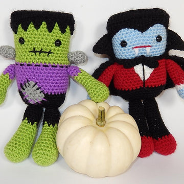 Frankie & Draco Frankenstein's Monster & Dracula