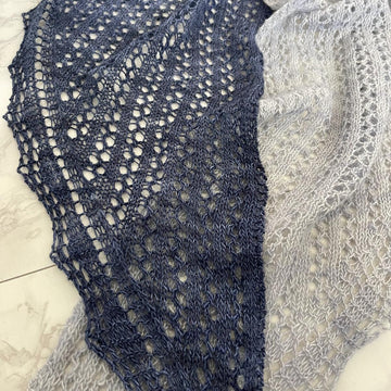 Midnight Glow Shawl