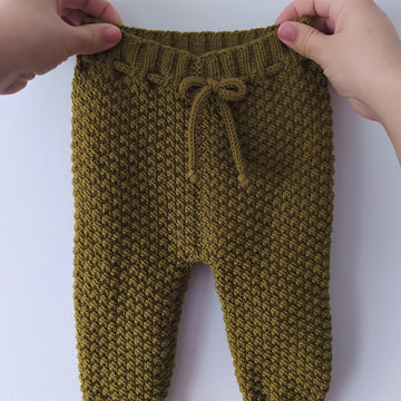 Mossy Baby Pants | 0-24 months