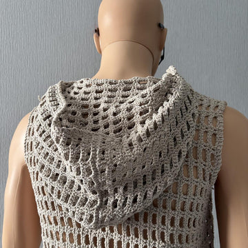 Hooded Mesh Shirt