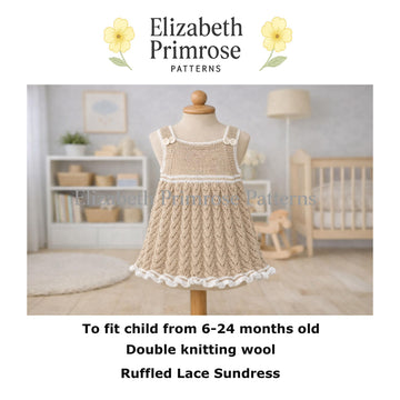 Ruffled Lace Sundress P45