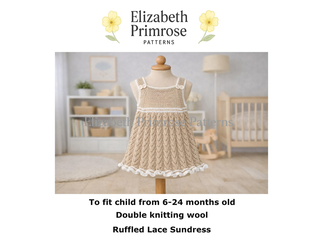 Ruffled Lace Sundress P45