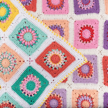 Blossom Baby Blanket in Yarn and Colors Epic - YAC100148 - Downloadable PDF