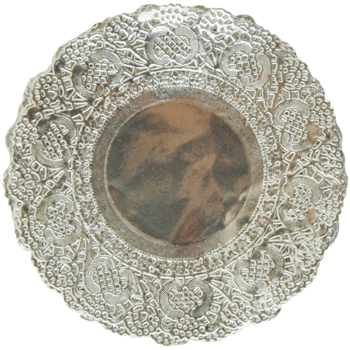 Kaisercraft Lucky Dip Foil Doilies 5" Round 10/Pkg - Silver