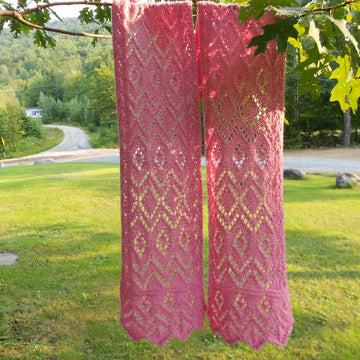 Muriel's Diamond Lace Scarf