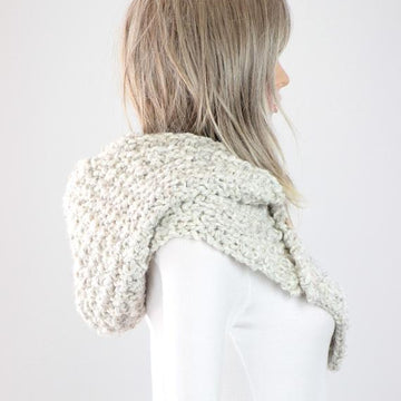 Elena Knit Hooded Cowl #804