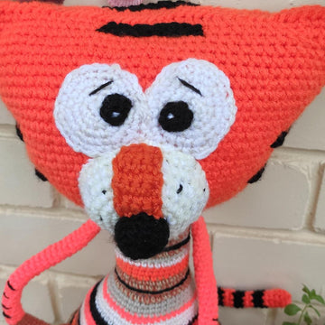Scrap yarn Tiger