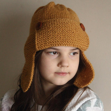 Aran Earflap for Everyone