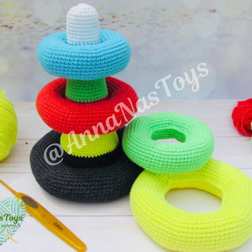 Colored stacking rings