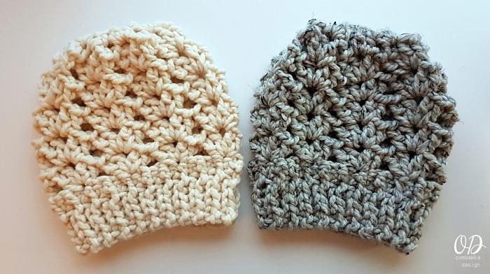 Ponytail or Knot Hat - A Messy Bun Hat!