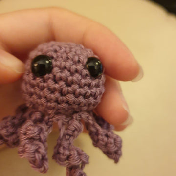 Small crochet octopus
