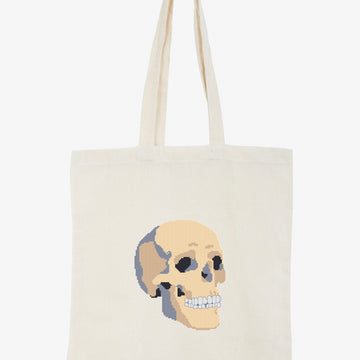 Skull  in DMC - PAT0797 -  Downloadable PDF