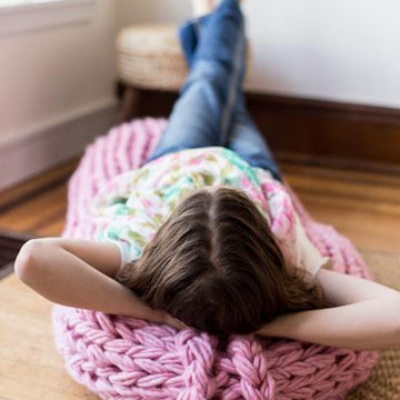 Arm Knit Lazy Days Lounger
