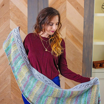 Traveling Vine Crochet Shawl