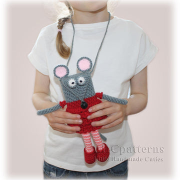 Mouse Phone Case Pattern, Mouse Phone Pouch Pattern, Mouse Crochet Pattern, PDF Pattern