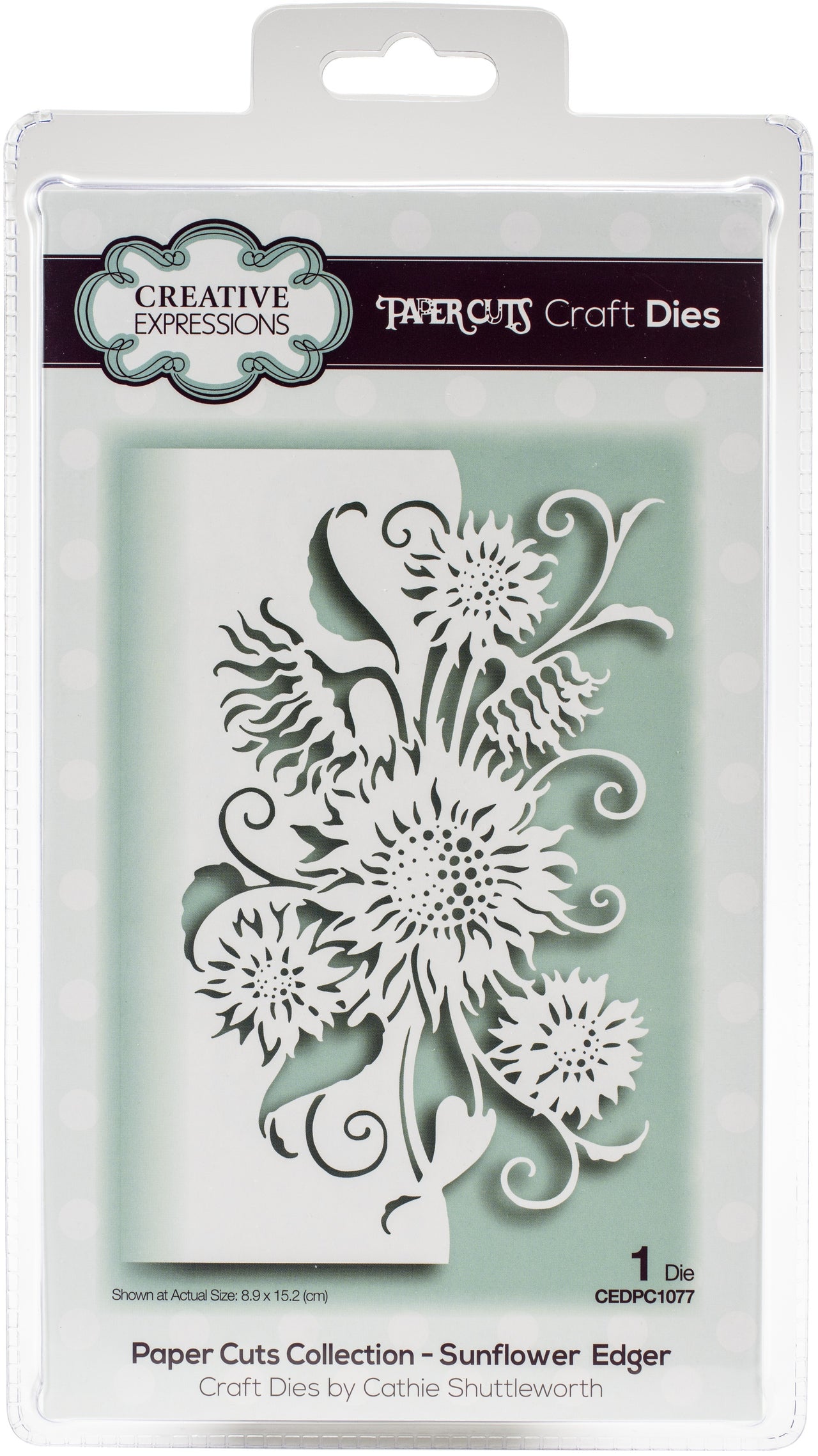 Creative Expressions Paper Cuts Edger Craft Dies - Sunflower