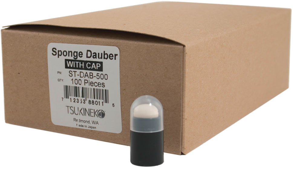 Imagine Sponge Daubers W/Caps 100/Pkg - 1.25"X.625"X.625"
