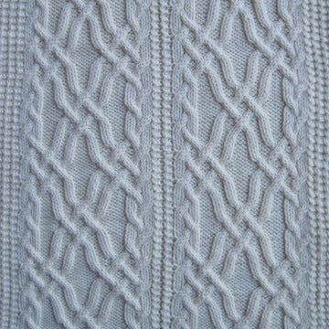 North Bay Cabled Shawl