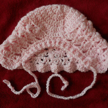 Fairy Lace Baby Bonnet