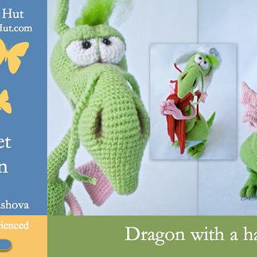 026 Dragon with a hat and scarf Ravelry