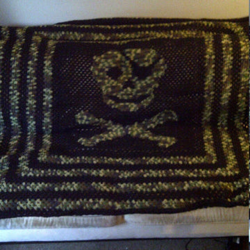 Skull and Crossbones Blanket