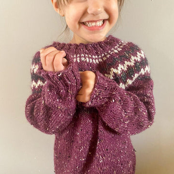 Mini Autumn Tweed Pullover