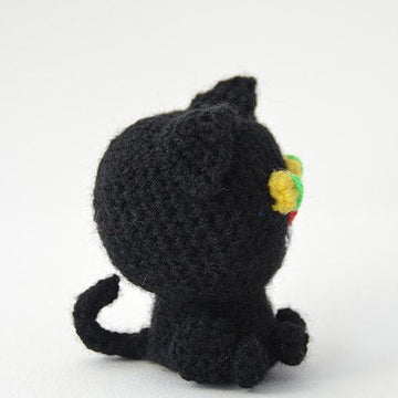 Black Cat Amigurumi Pattern, Black Cat Crochet Pattern
