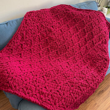 Ribbon Lattice Blanket