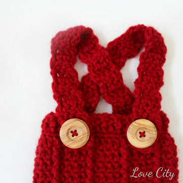 Button Suspender Shortalls