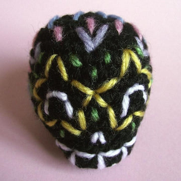 Maurice the sugar skull amigurumi