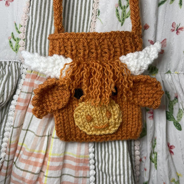 Highland Cow Mini Bag