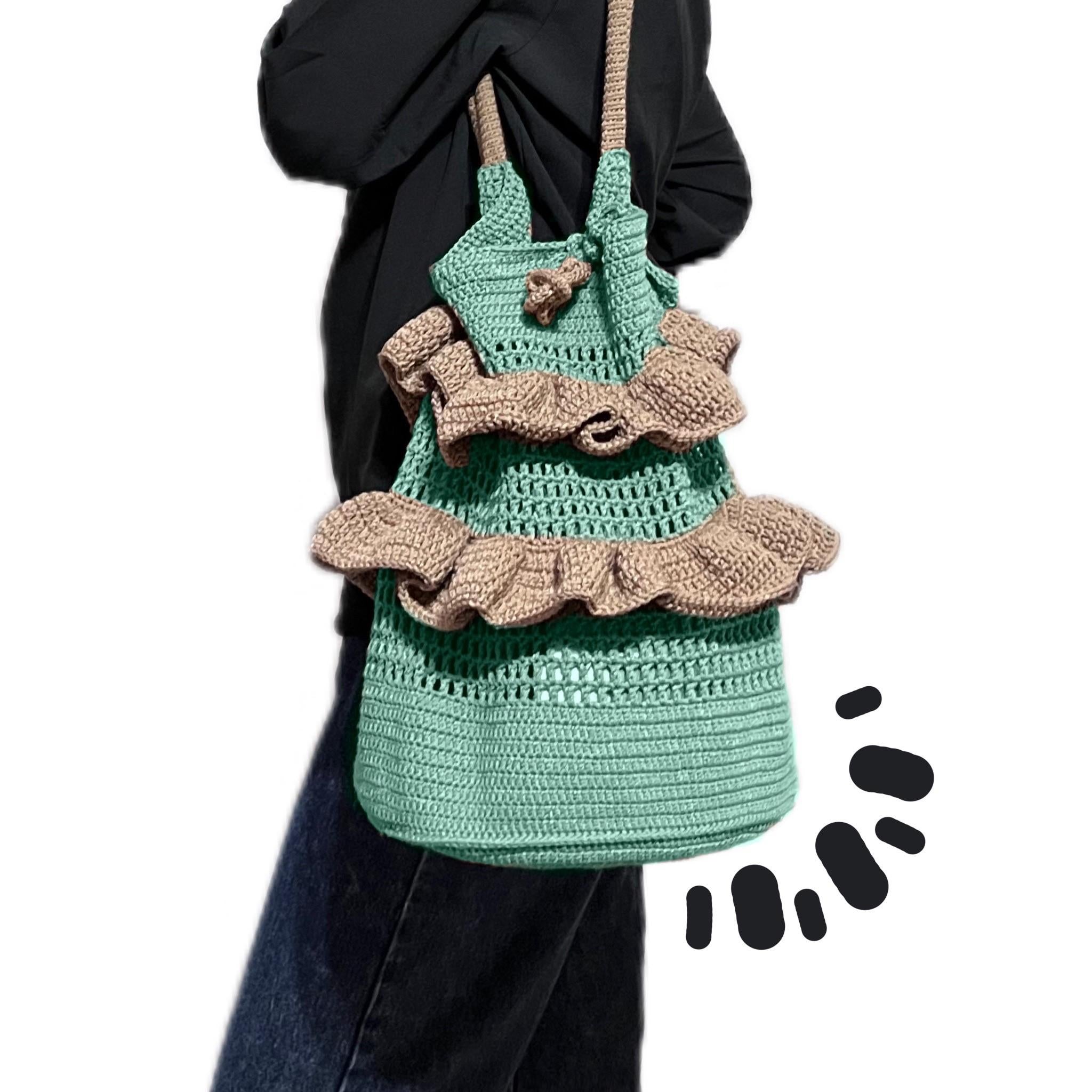 Double Ruffle Bag