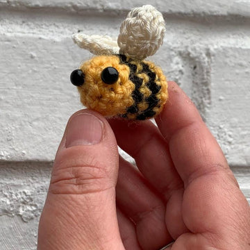 Tiny small bumble bee