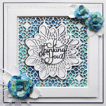 Creative Expressions Craft Dies By Sue Wilson - Finishing Touches-Layered Carnation