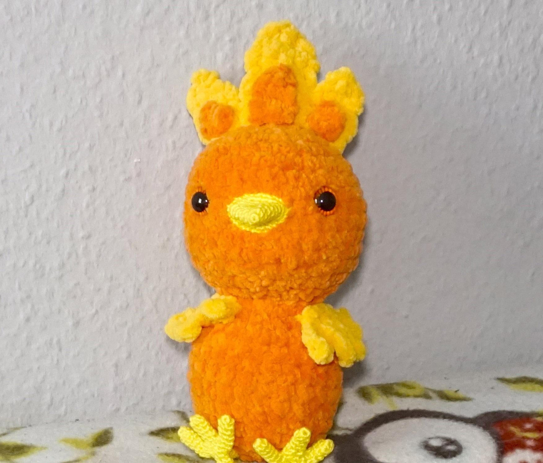 Häkelanleitung flauschiges Flemmli