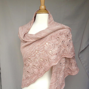 Dusty Rose Shawl