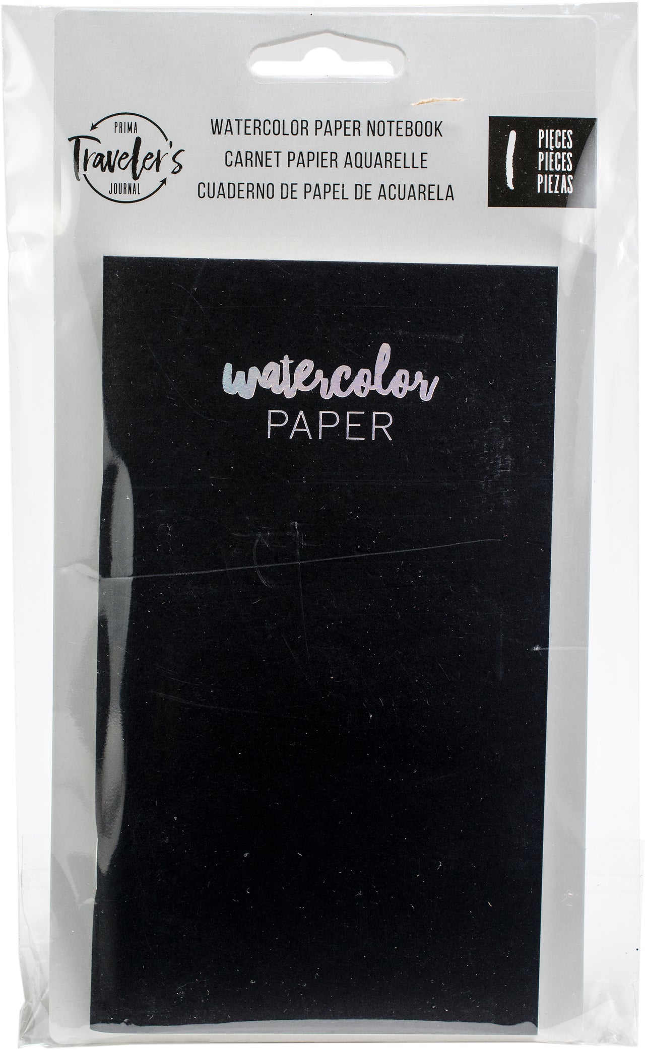 Prima Marketing Traveler's Journal Personal Refill Notebook - Watercolor Paper
