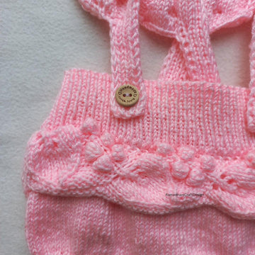 Leaf Lace Baby Romper