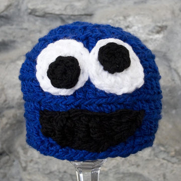Cookie Monster Baby Hat