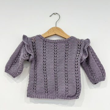 Mia Ruffle Sweater