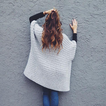 Cloaked in Clouds Poncho