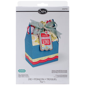Sizzix Bigz Large Die 6"X8.75" - Scalloped Gable Box