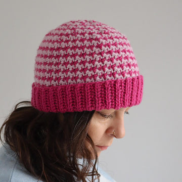 Houndstooth Hat