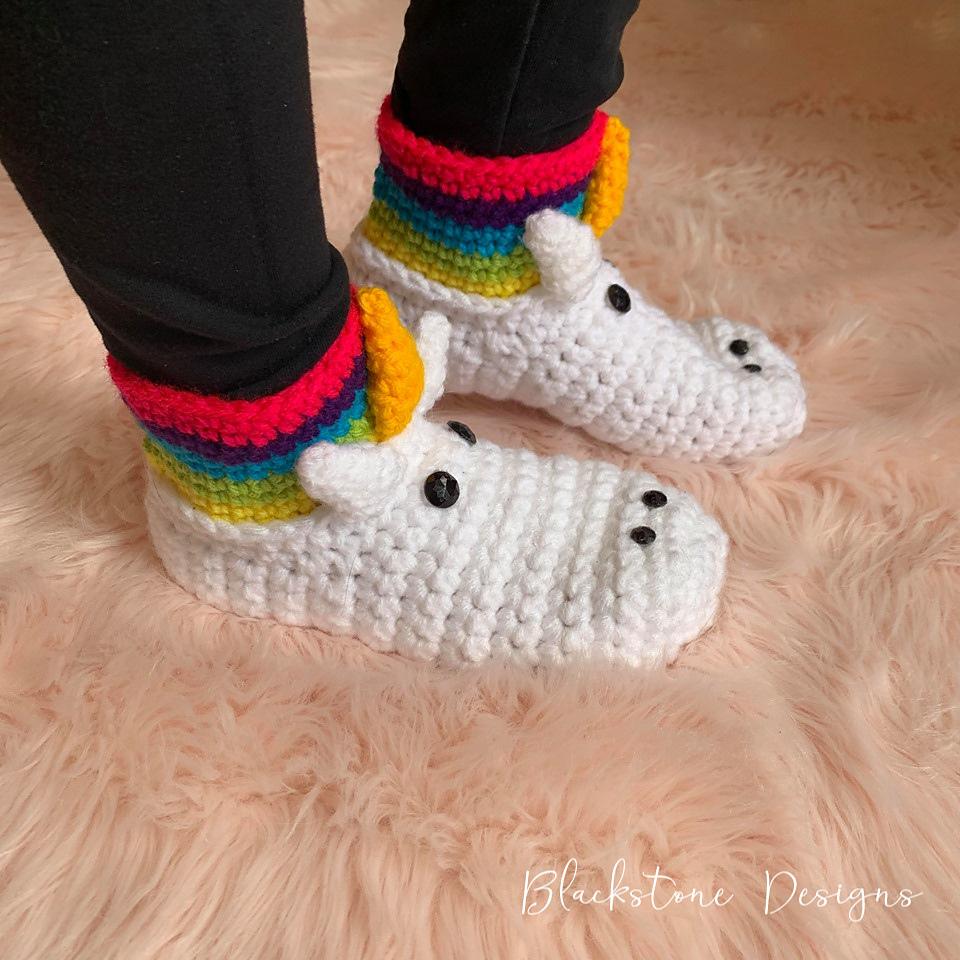 Unicorn Slippers - Child