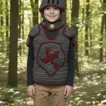 Knight's Armor Vest and  Hood
