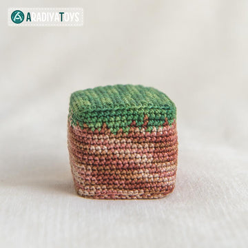 Cube of Dirt from "Minecraft" by AradiyaToys